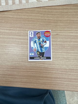 Carta Panini Messi Extra Sticker FIFA