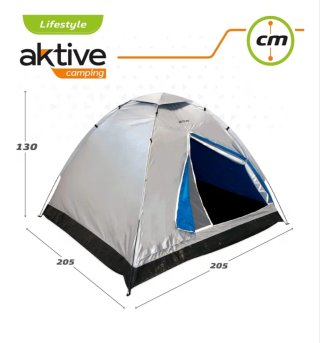 Tienda de campaña Aktive 4 personas