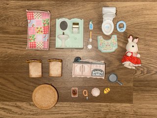 Casa Sylvanian Family + baño