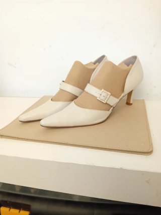 Zapatos de novia en piel