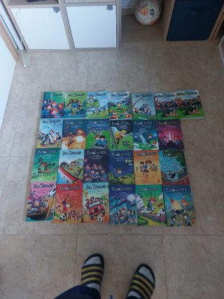Colección de los libros de Los Futbolisimos