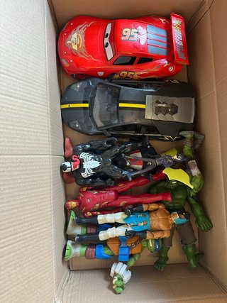 Lote Juguetes: Coches y Figuras Acción