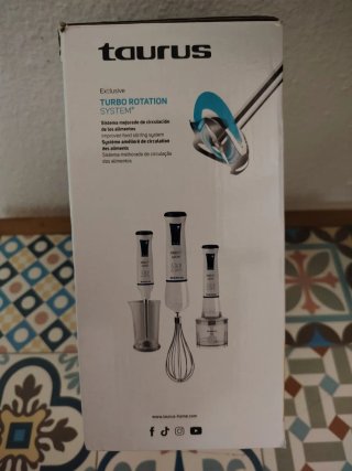 Batidora Taurus Robot 600 Plus Inox