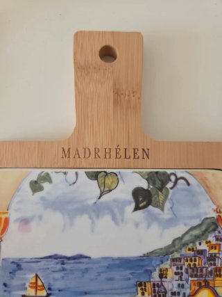 Tagliere MADRHÉLEN con coltello formaggi