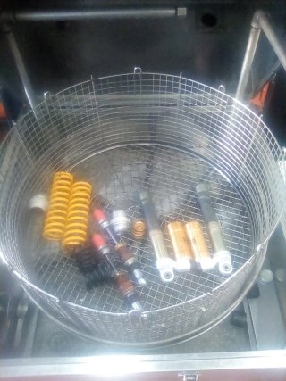 Amortiguadores Ohlins Dorados #buggy #Azel #Dazon