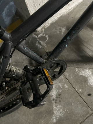Bicicleta BMX negra