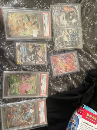 Lote Cartas Pokémon PSA Eevee, Clefairy, Lucario