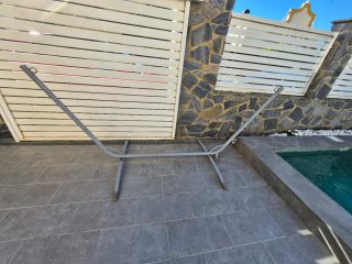 Soporte Hamaca Metálico Gris Ikea