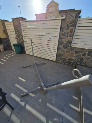 Soporte Hamaca Metálico Gris Ikea