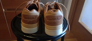 Zapatillas Lacoste Beige y Marrón