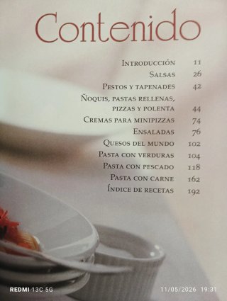 Tres libros de cocina