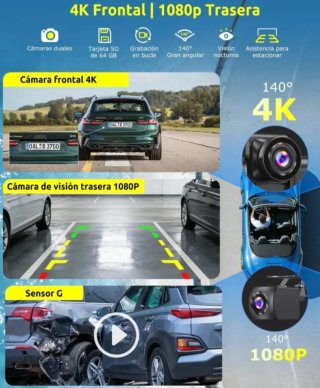 Pantalla Coche 10.26 CarPlay Android Auto 4K