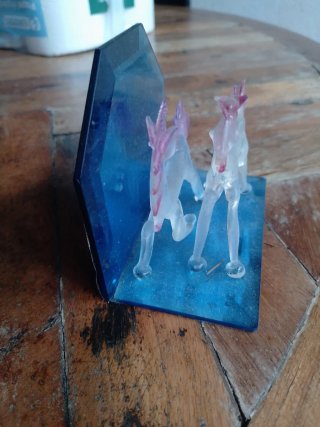 Caballos de cristal decorativos