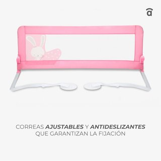 Asalvo barrera cama niño segura abatible