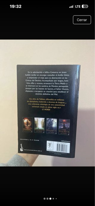 El señor de los anillos I: la comunidad del anillo