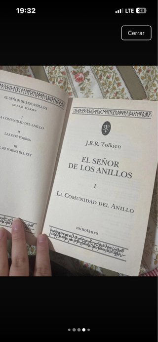 El señor de los anillos I: la comunidad del anillo