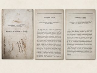 Libro de medicina casera siglo XIX