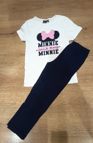 2 Pijamas Minnie Mouse Talla 9-10 Años