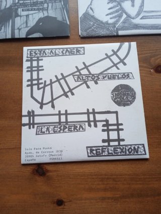 Lote 3 vinilos Punk: Cámara de Gas, Endecha...