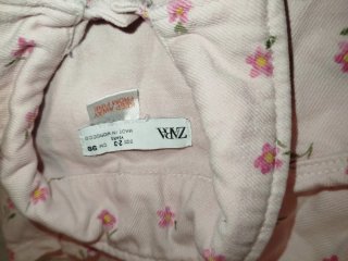 Conjunto niña Zara flores rosa