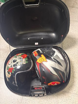 Baúl moto Kappa azul