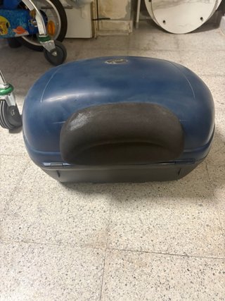 Baúl moto Kappa azul