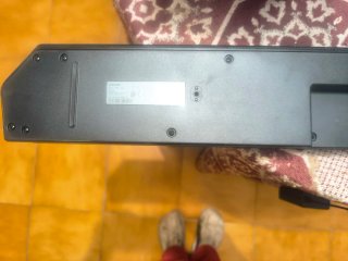 Barra de Sonido Samsung Negra Subwoofer y Mando