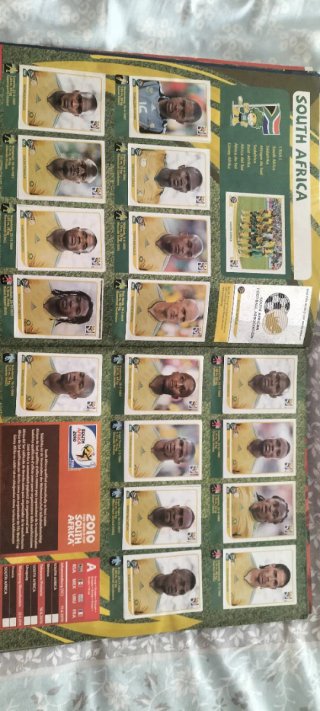 Álbum Panini Mundial Sudáfrica 2010 Completo