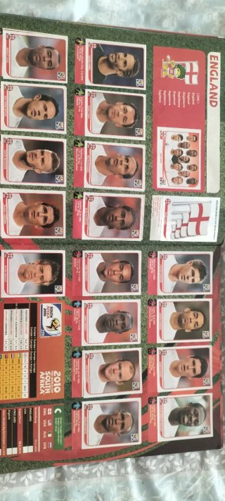 Álbum Panini Mundial Sudáfrica 2010 Completo
