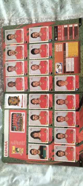 Álbum Panini Mundial Sudáfrica 2010 Completo