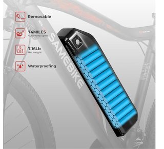 Bicicleta Eléctrica SAMEBIKE Poco Uso