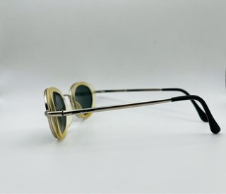 Gafas Vintage 90s Beige y Plateadas