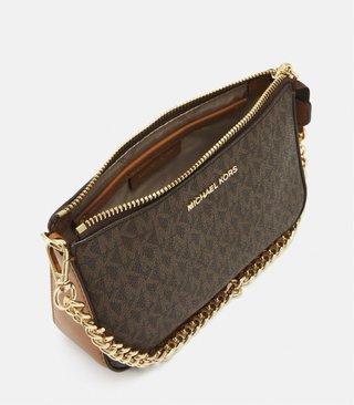 Bolso Michael Kors Marrón y Dorado