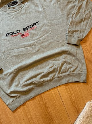 Sudadera Polo Ralph Lauren Sport Vintage 90s L