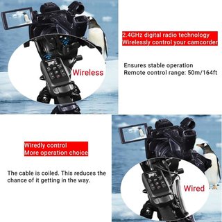 Mando a distancia wireless videocamara Canon y Son