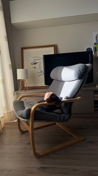 Sillón mecedora IKEA POÄNG cómodo buen estado