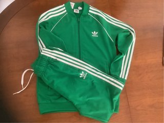 Chándal Adidas originals Verde talla 13 años