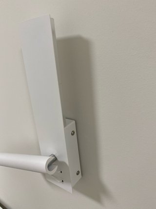 Aplique de pared moderno blanco