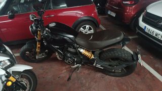 Ducati Scrambler 1100 Sport Pro Negra/Dorada