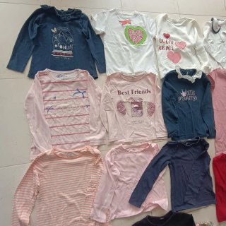 Conjunto 15 Camisolas Criança, dos 4 a 6 anos