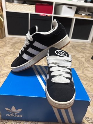 Zapatillas Adidas Campus Negras Talla 41 1/3