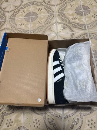 Zapatillas Adidas Campus Negras Talla 41 1/3
