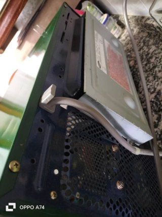 Microondas Samsung Verde con Grill