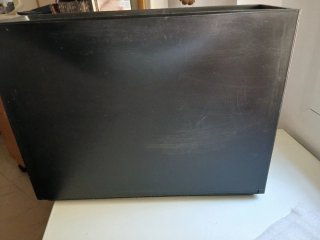 Zapatero Ikea Negro Plástico