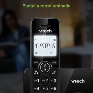 VTech teléfono inalámbrico fácil uso