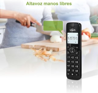 VTech teléfono inalámbrico fácil uso