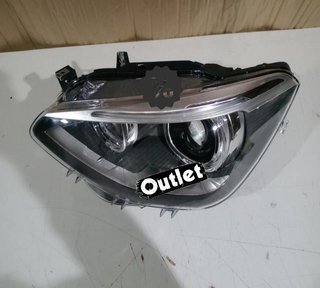 PK FARO IZQ XENON BMW F20 F21 10-14 LED FONDO NEGRO R017551C
