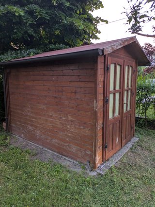 Casetta da giardino in legno