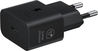 Cargador rápido Samsung 25W USB C negro