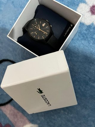Reloj Lacoste Negro y Dorado